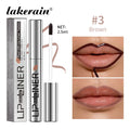 Peel Off Lip Stain Magic Lips Tattoo Long Lasting Waterproof Smudge Proof Transfer Proof Cosmetic Matte Lip Liner Pencil HIP 3brown