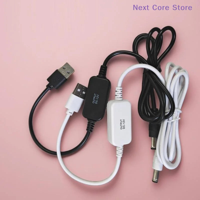 5V to 12V USB Boost Converter Cable for Router & Fan USB Boost Converter Cable HIP