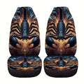 2-Pack Scorpion Print Universal Car Seat Covers – Sedan & SUV Car Seat Covers HIP 1