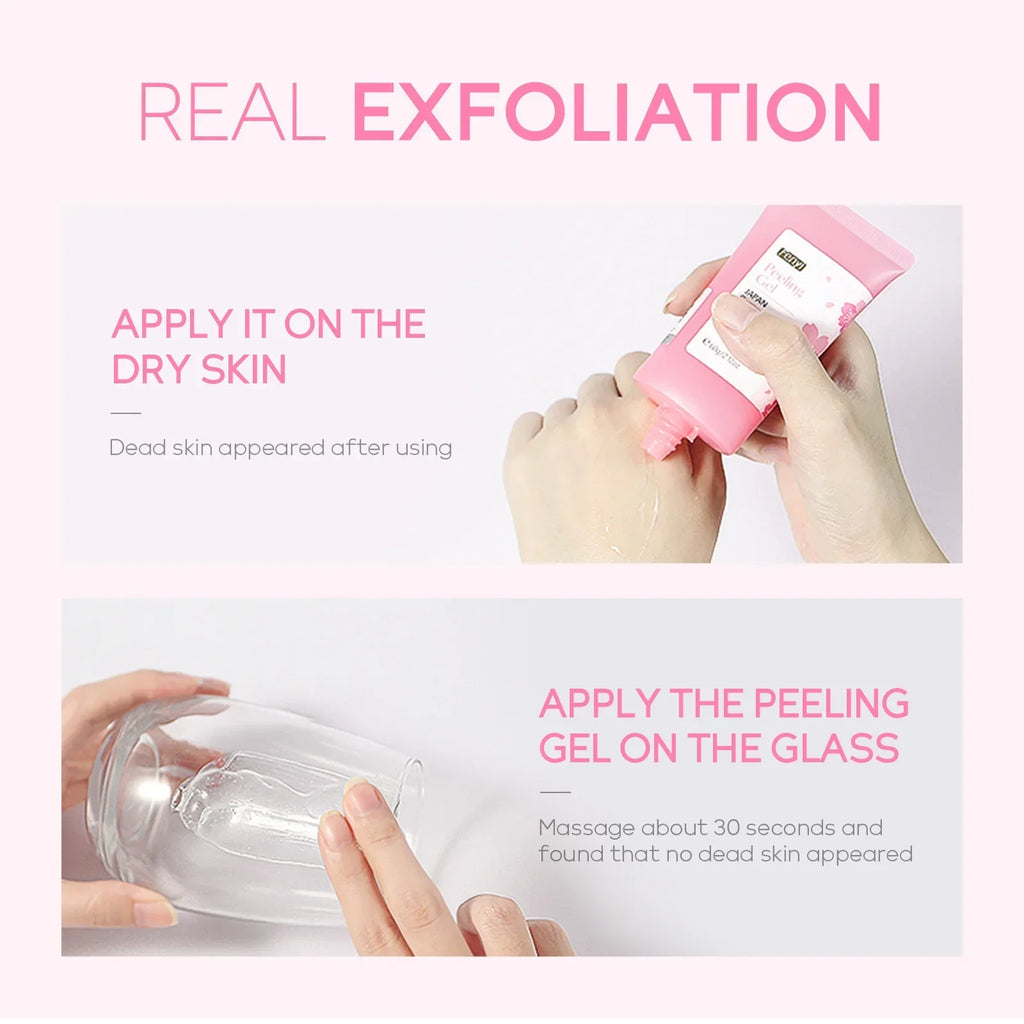 FENYI Cherry Blossom Exfoliating Peeling Gel Face Scrub Exfoliating Peeling Gel HIP