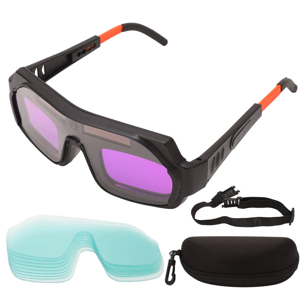 Auto Darkening Welding Goggle Solar Eye Safety Protective PC Glasses for Welder Soldering Eyes Goggles Welding Glasses HIP