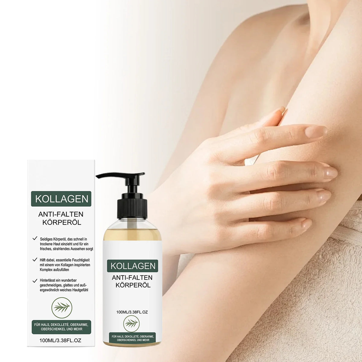Collagen Firming Body Oil 100ml – Neck, Arms & Thighs Firming Body Oil HIP