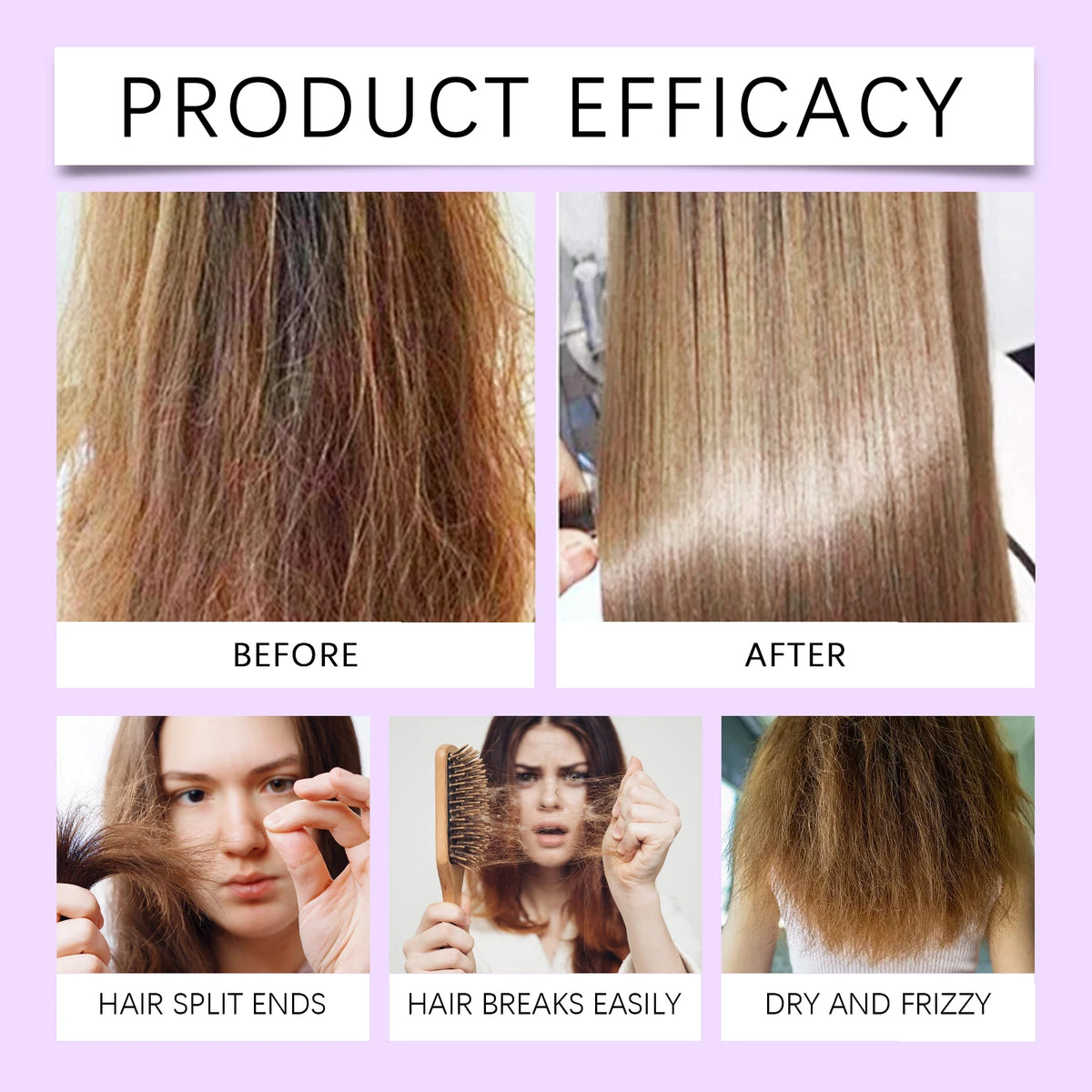 Moroccan Hair Oil – Frizz Control, Shine & Split End Repair Hair Oil Serum HIP