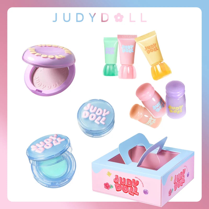 Judydoll Mini Jelly Liquid Blush, Lip Gloss & Cushion Compact Liquid Blush Compact HIP