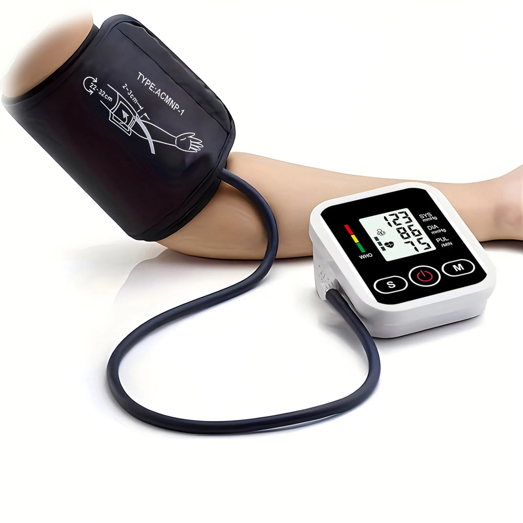 Upper Arm Digital Blood Pressure Monitor – USB or Battery Blood Pressure Monitor HIP