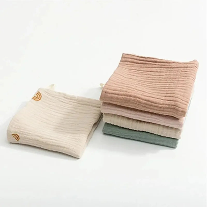 Baby Muslin Washcloths – Soft Cotton Face Towels for Newborns Baby Muslin Washcloths HIP
