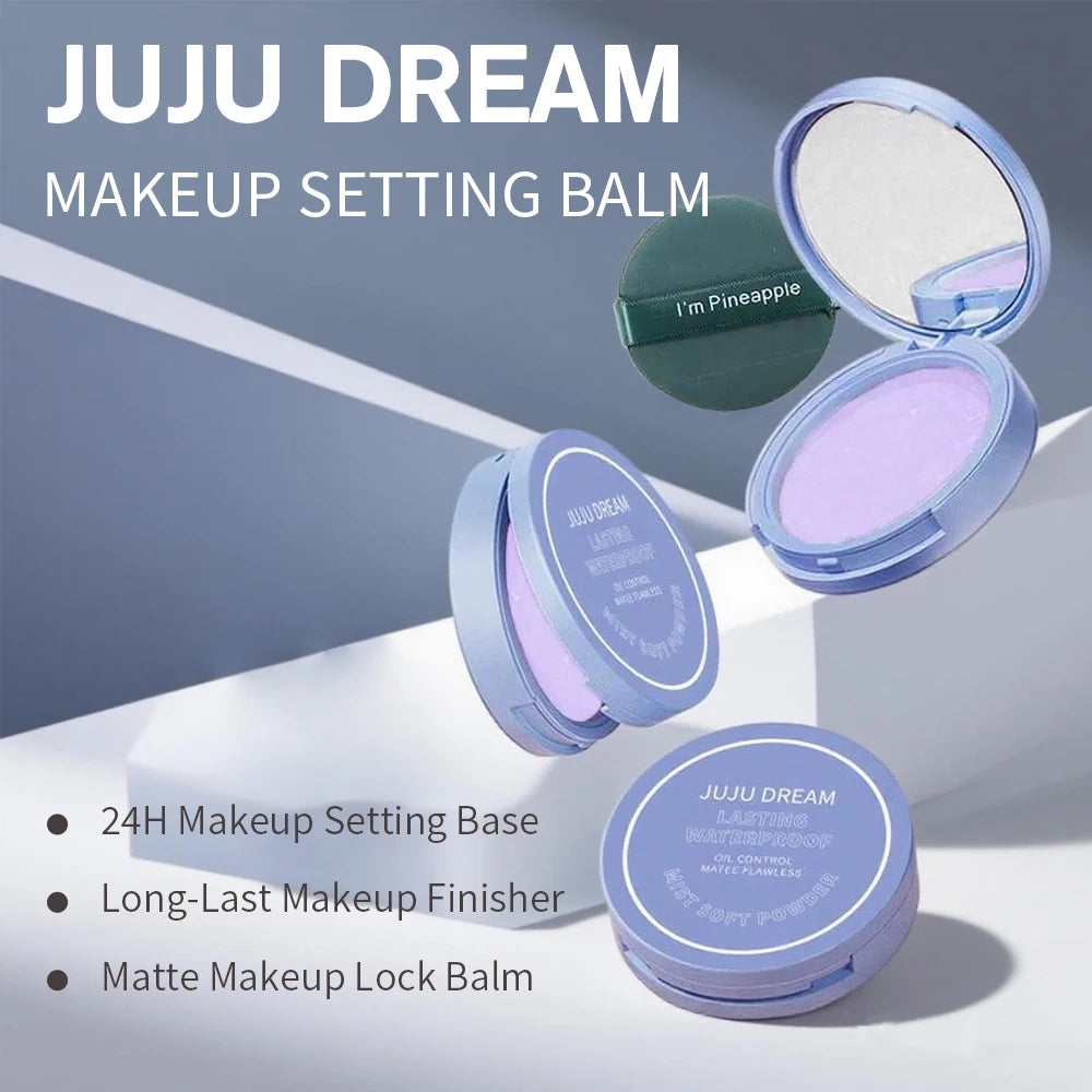 JUJU Dream Matte Setting Powder – Waterproof & Oil Control Matte Setting Powder HIP