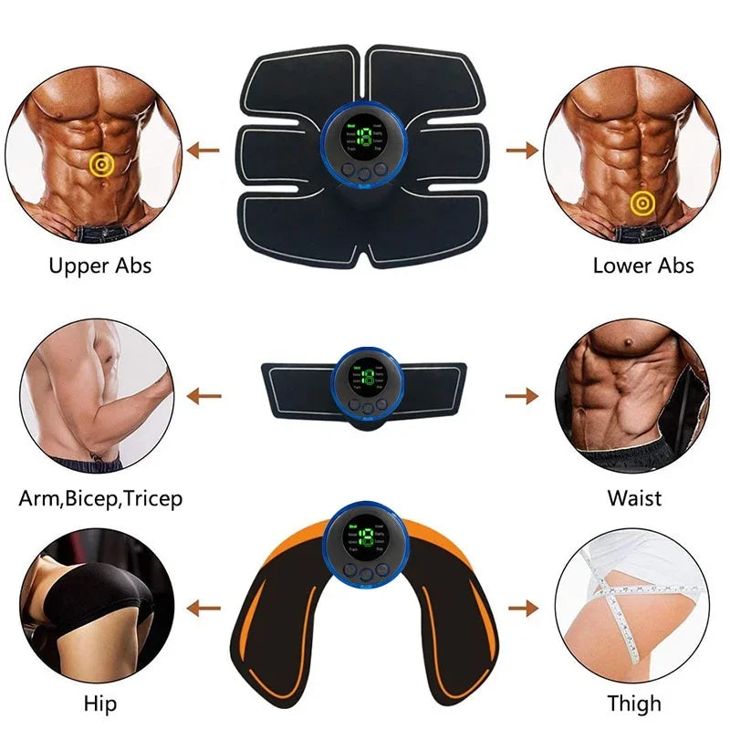 Wireless EMS Muscle Stimulator – Hip & Abs Toning Trainer EMS Muscle Stimulator HIP