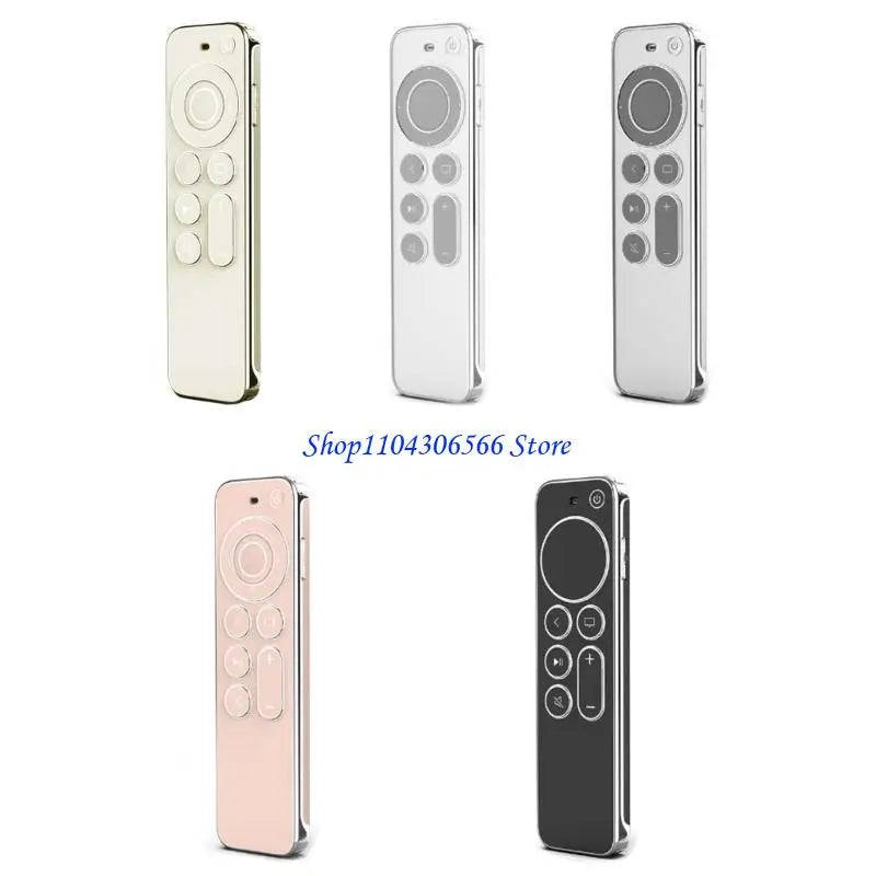 TPU Shockproof Cover for Apple TV Siri Remote 2 – Slim Skin Remote Control Cover HIP