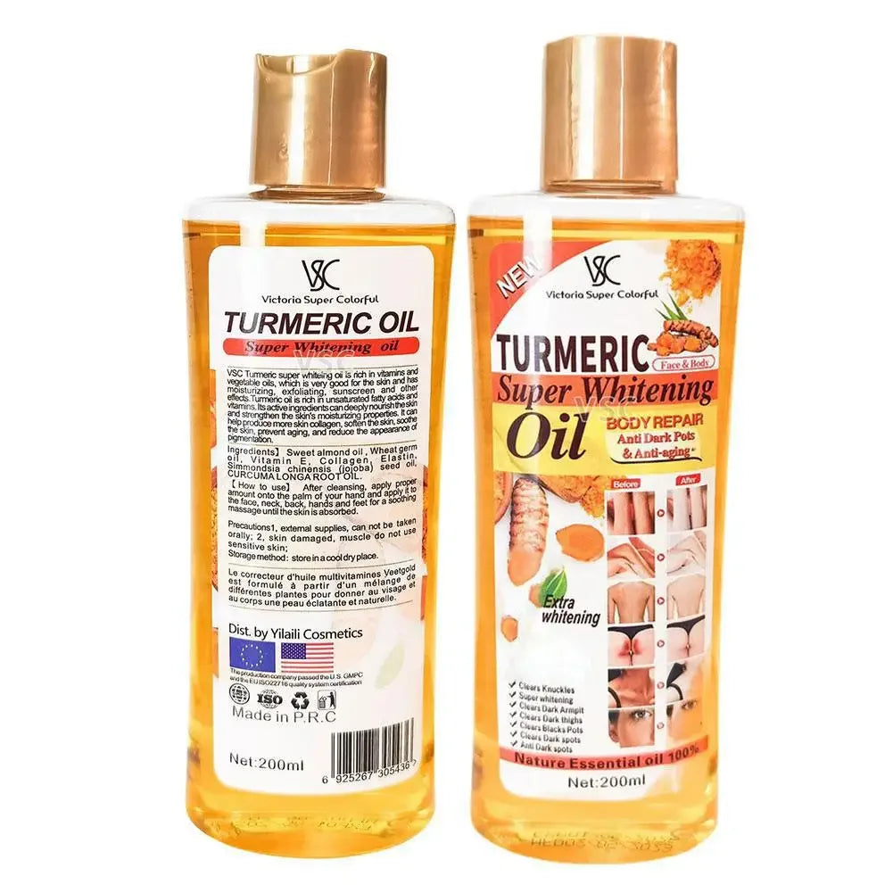 Turmeric Essential Oil 200ml – Brightening Body & Face Oil Body & Face Oil HIP