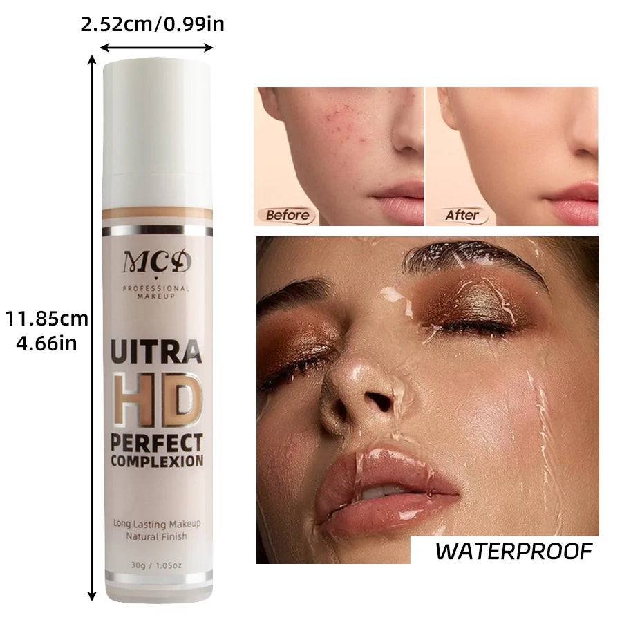 MCD 9-Shade Full Coverage Cushion Foundation Cream – Matte Cushion Foundation Cream HIP