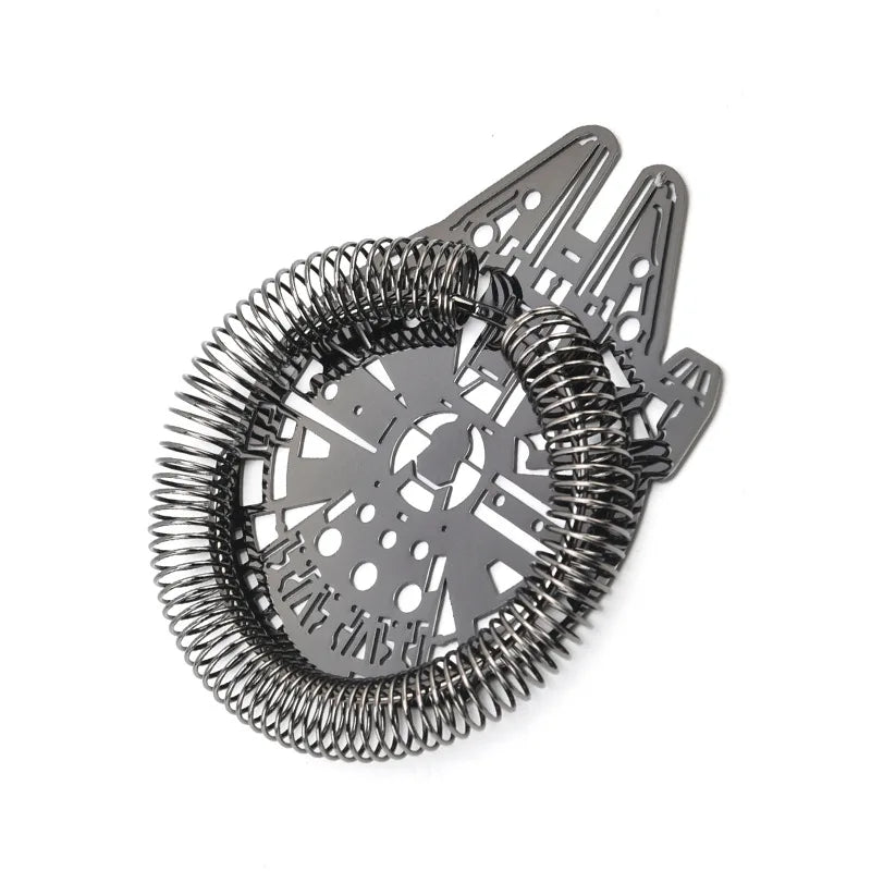 Hawthorne Cocktail Strainer – Ghost & Star Ship Stainless Steel Cocktail Strainer HIP