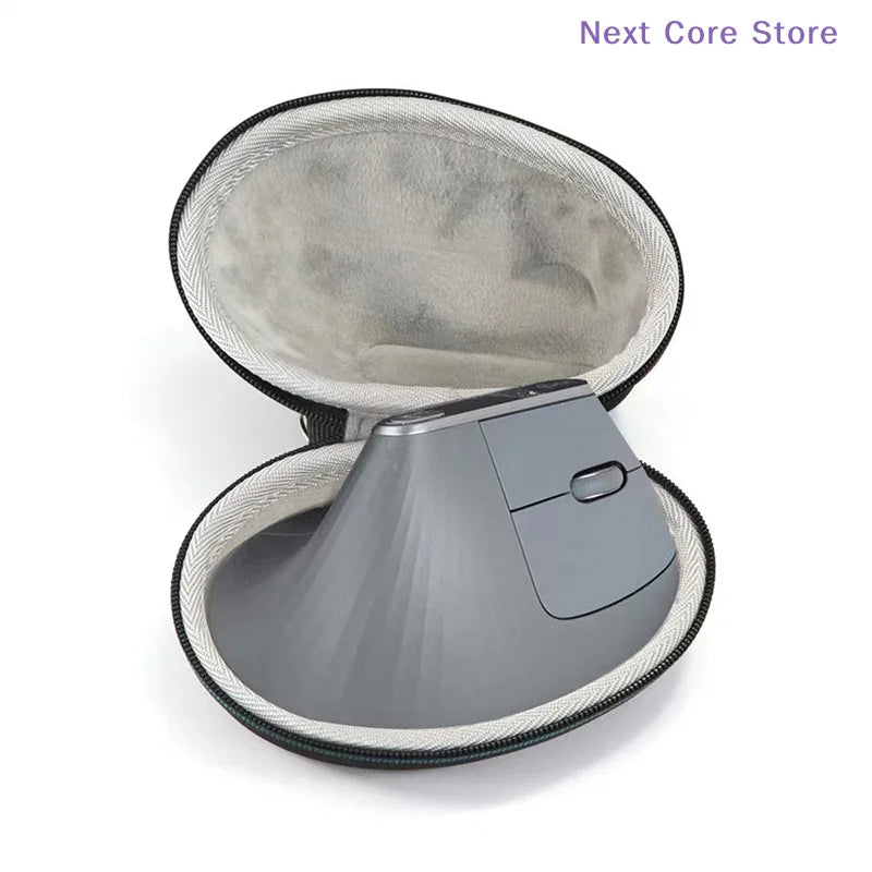 EVA Storage Bag for MX Vertical & Lift Wireless Mouse – Black Mouse Storage Case HIP