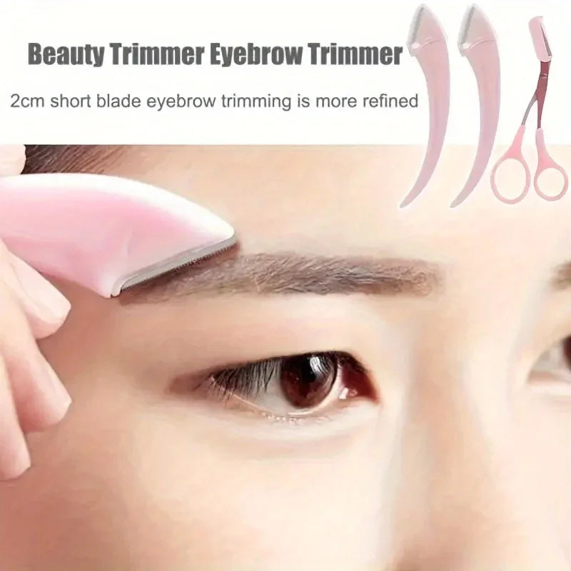 RUZOFO Eyebrow Trimmer Kit – Razor, Scissors & Comb Eyebrow Trimmer Kit HIP