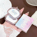 Pure White Matte Face Highlight Powder Long Lasting Smooth Finishing Powder Light Weight Daily Women Face Contour Highlighter HIP Pearl White