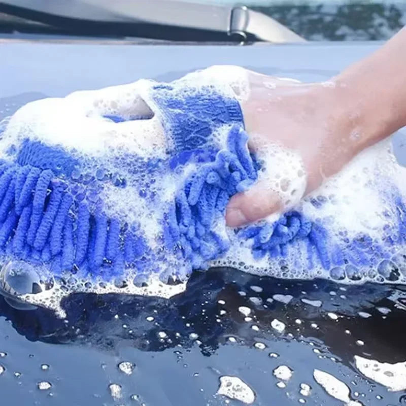 Microfiber Chenille Car Wash Sponge & Glove Kit Car Wash Kit HIP