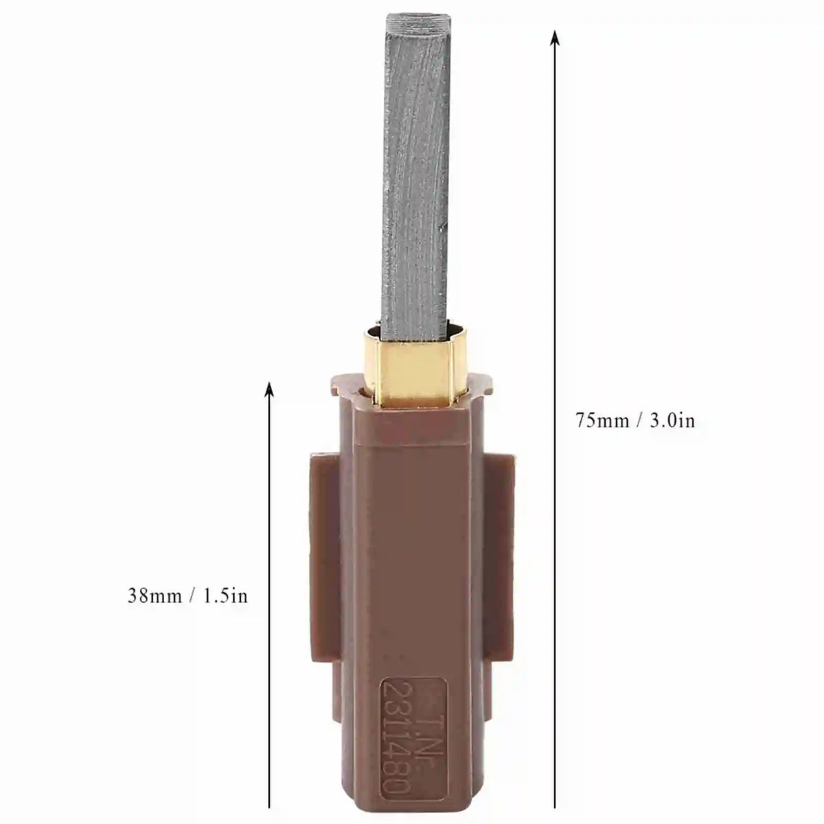 Carbon Brush Vacuum Cleaner Carbon Brush Household Vacuum cleaner Motor Carbon Brush for Ametek Lamb 2311480 333261 33326-1 HIP