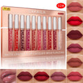 CAKAILA 10-Pc Nude Matte Liquid Lipstick & Lip Gloss Set Lip Gloss Set HIP 02 2.5gx10pcs
