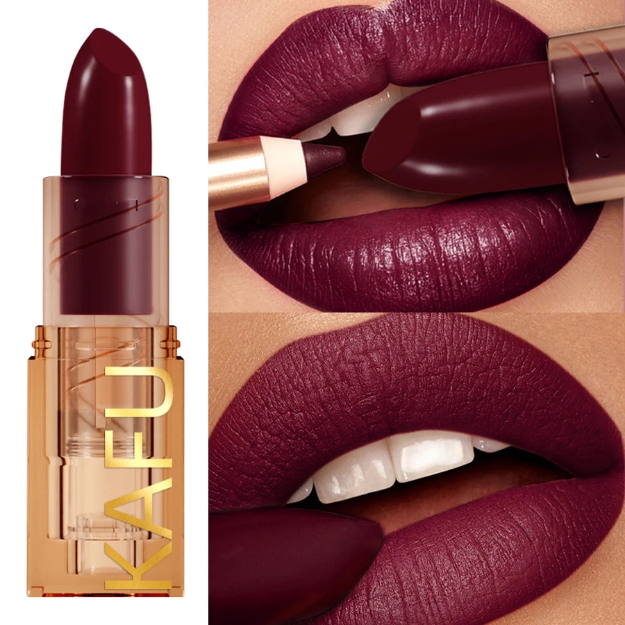 KAFURUX Nude Velvet Matte Lipstick – Waterproof Lip Tint Pen Matte Lip Tint Pen HIP