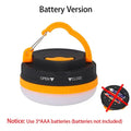 ESMARTER Mini LED Camping Lantern – USB Rechargeable, 3 Modes Portable Camping Lantern HIP YD-1(Battery)