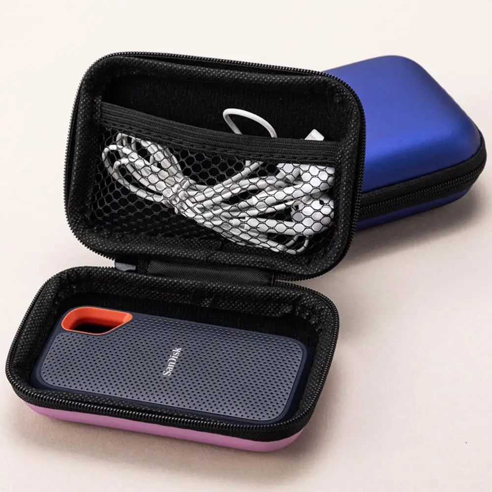 SSD Storage Bag for SanDisk Extreme E30/E60/E61 – PU Case SSD Carrying Case HIP