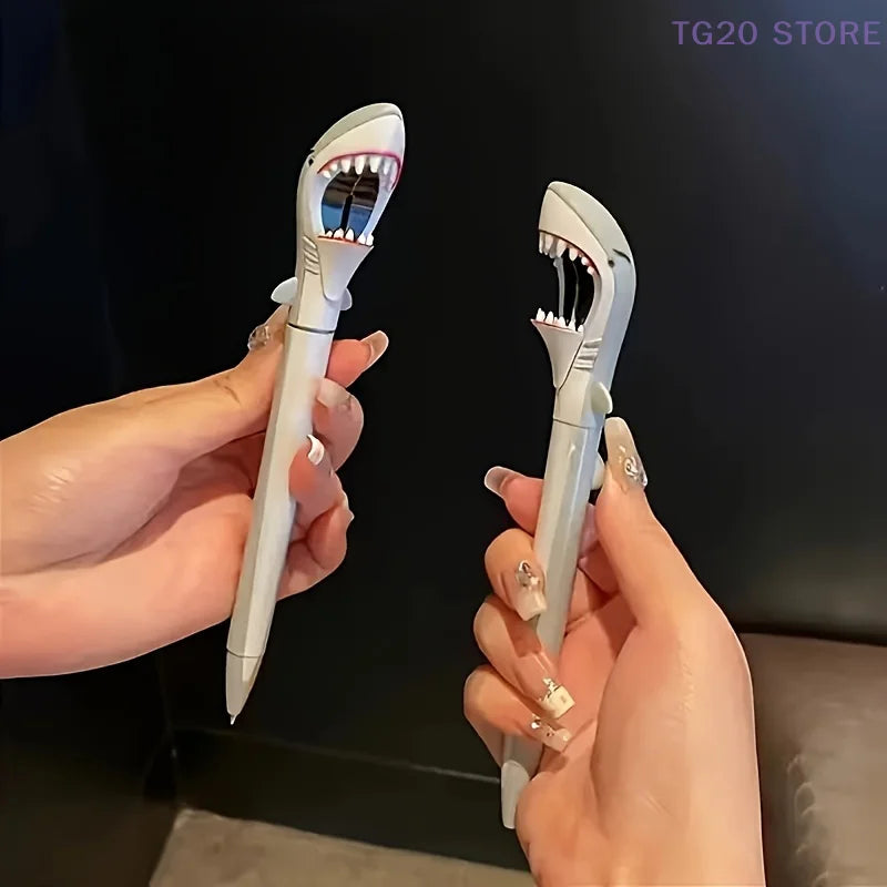 Shark Shape Ballpoint Pen – Fun Stationery Gift for Kids Novelty Ballpoint Pen HIP