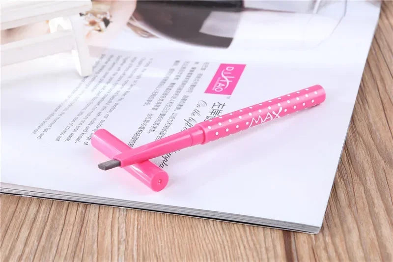 New 1pcs Longlasting Eyebrow Pencil Natural Waterproof Rotating Automatic Eye Brow Pencil Cosmetic Eyebrow Shaping Liner Pen Hot HIP