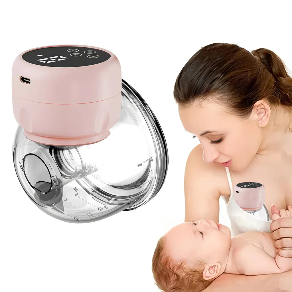 Wearable Hands-Free Electric Breast Pump – Silent & USB Wearable Breast Pump HIP
