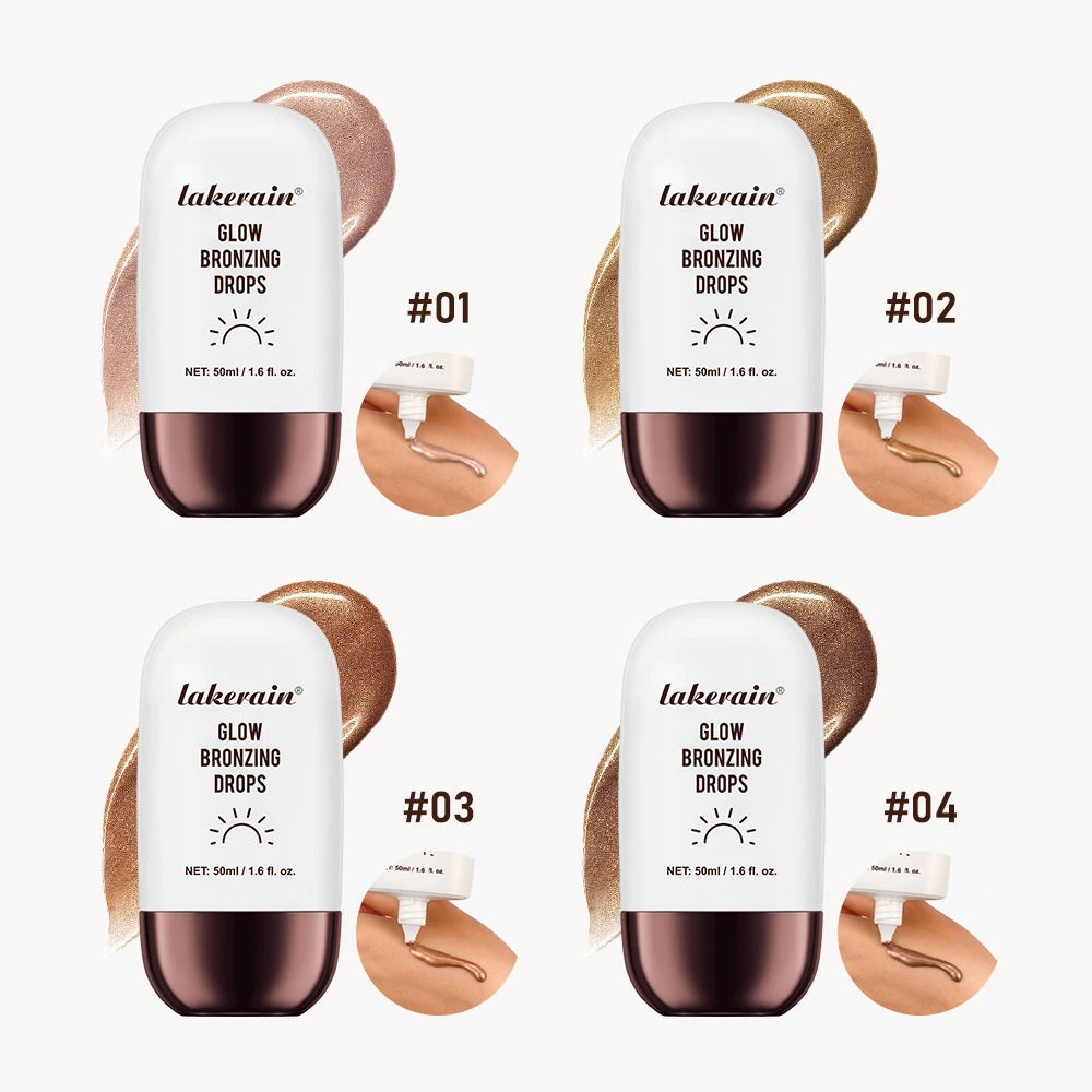 Glow Bronzing Drops Face Peptide Serums Liquid Bronzer Cream Hydrating Makeup For An Everyday Radiant Glow Summer Glow HIP