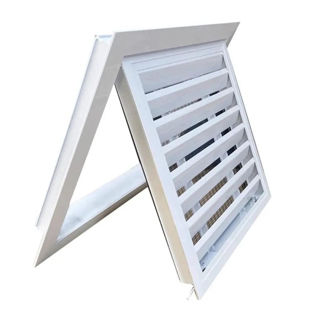 Aluminum Alloy Square Air Vent Grille with Mesh – White Air Vent Grille HIP