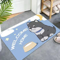 Cartoon Anti-Slip Washable Entrance Door Mat | Polyester Entrance Floor Mat HIP 10 50x80cm-Felt