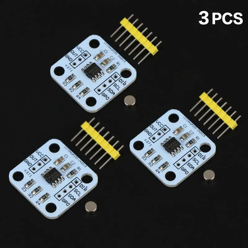 AS5600 Magnetic Encoder 12-Bit Angle Sensor Module | I²C Encoder Sensor Module HIP 3PCS