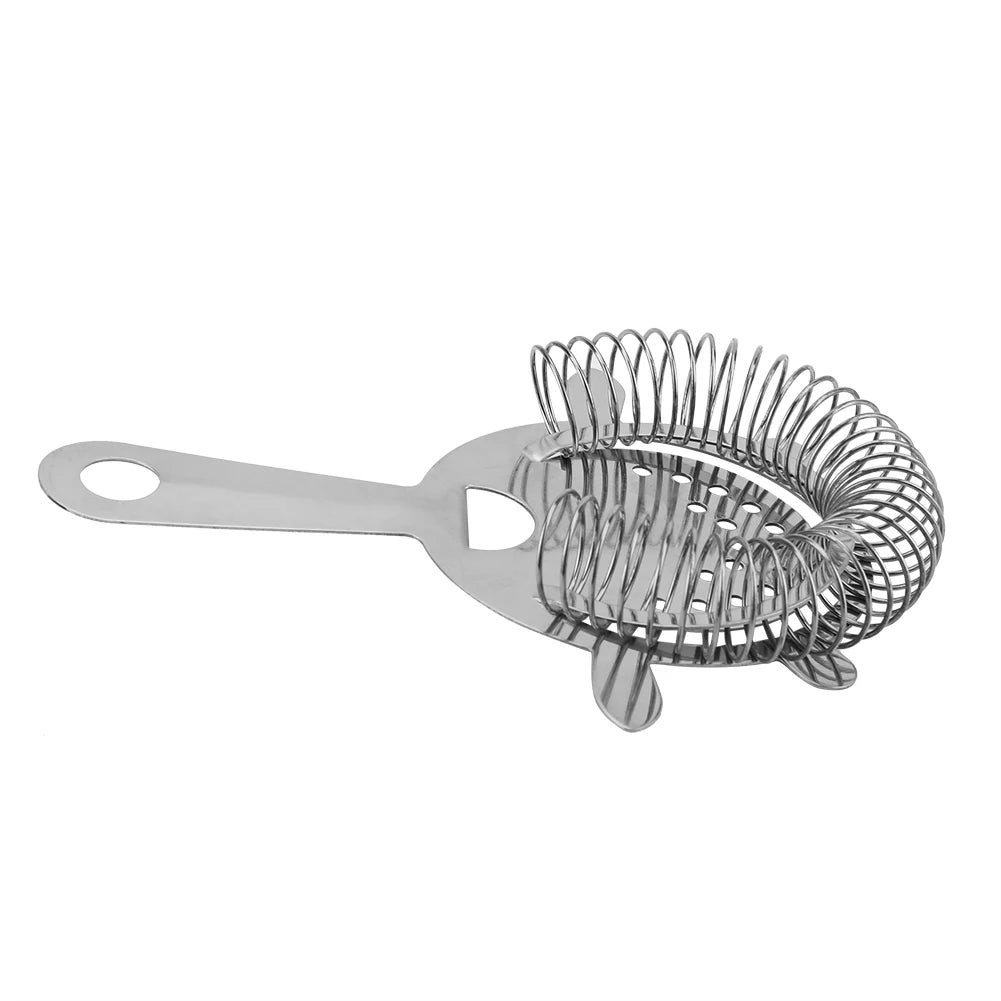 Cocktail Filter Drinks Strainer Stainless Steel Cocktail Drinks Drainer Filter Beverage Filtering Tool for Bar Restaurant Home HIP