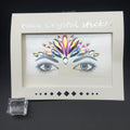 Masquerade Face Decoration DIY Jewelry Acrylic Rhinestone Festival Party Temporary Tattoo Fashion Face Stickers for Women HIP 1037
