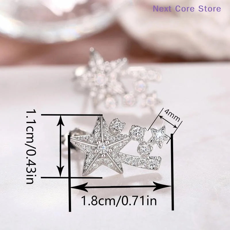 Rhinestone Earbud Decoration Clips – Zircon Charm Pair Earbud Decoration Clip HIP