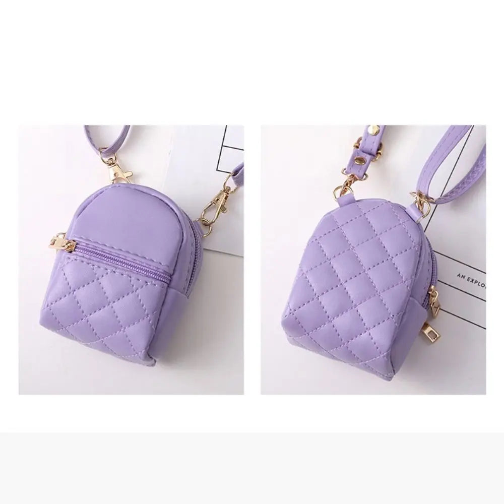 PU Leather Mini Crossbody Coin Purse – Lightweight Women's Bag Mini Crossbody Purse HIP