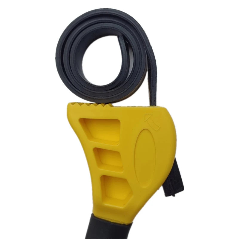 6-Inch Adjustable Belt Wrench – Oil Filter Strap Spanner Tool Belt Strap Wrench HIP