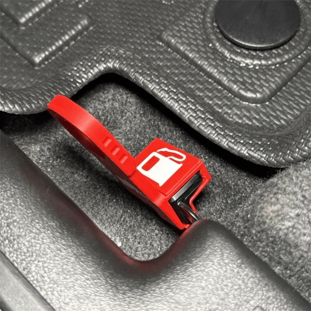 JB64 Fuel Tank Cap Extension Handle – Nylon Black & Red Fuel Cap Handle HIP