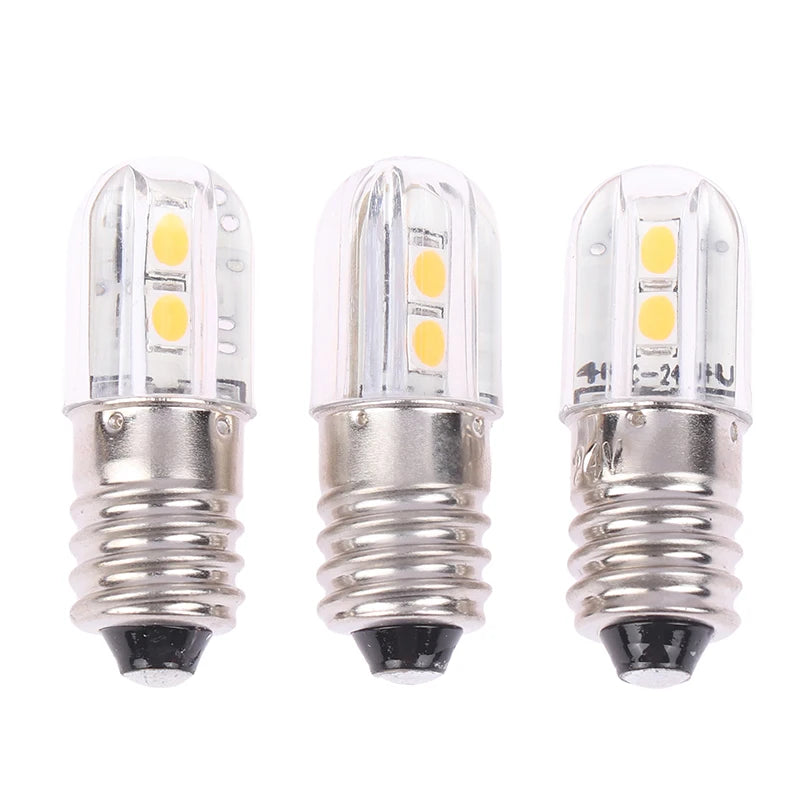 E10 LED Bulb 6V 12V 24V – Torch & Bicycle Replacement Lamp LED Replacement Bulb HIP