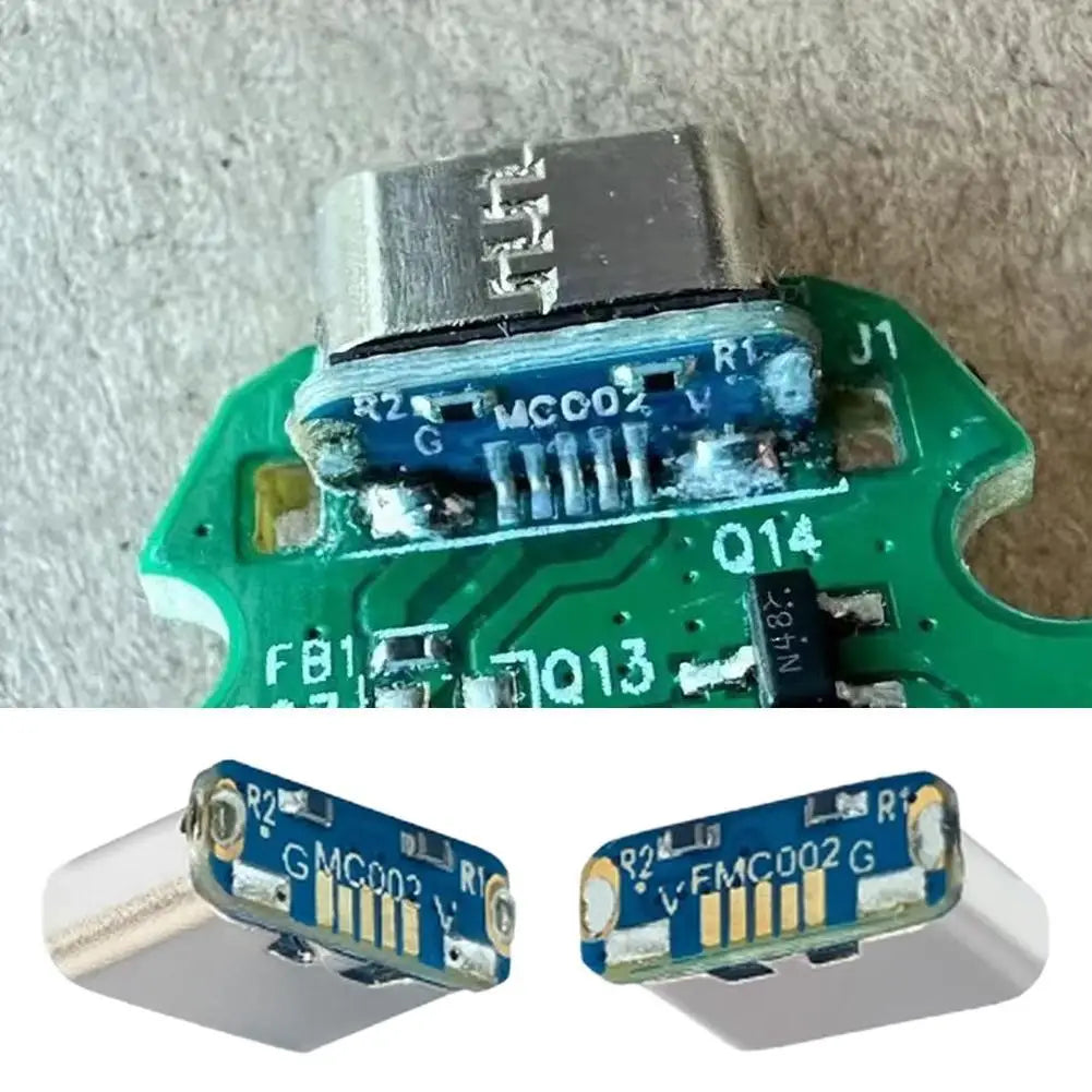 5pcs M85K Micro USB to Type C Adapter Set USB Connector Type C Female Jack 5Pin SMD For PCB Soldering DIY Repair Adapter HIP