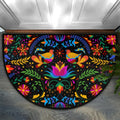 Semi-Circular Doormat – Non-Slip Indoor/Outdoor Entrance Rug Entrance Door Mat HIP 4 60x90cm-Felt