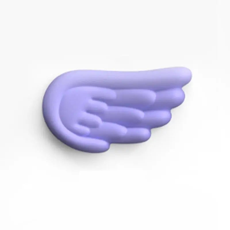 Angel Wings Memory Foam Keyboard & Mouse Wrist Rest Wrist Rest Pad HIP Hand support Purple