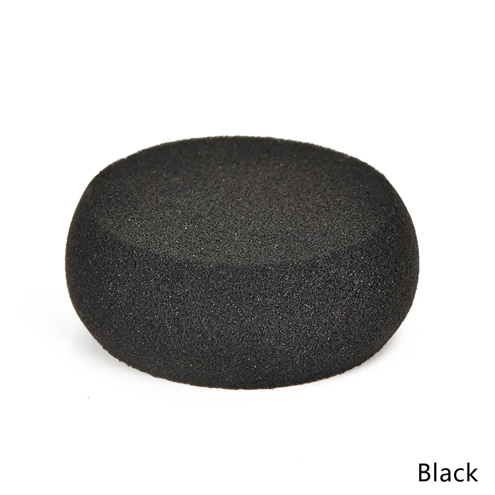 5Pcs Round Sponges Synthetic Practical Circle Sponges Small Sponges Yellow Sponges for Painting Pottery Cleaning Kitchen Tools HIP 5Pcs black