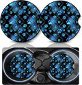 Paw Print Car Cup Holder Coasters – 2-Pack Neoprene Anti-Slip Car Cup Holder Coaster HIP 1 Other