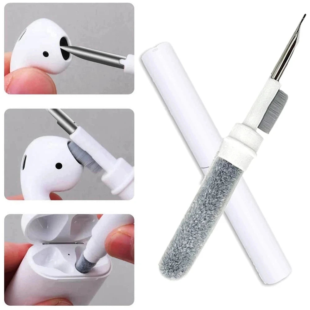 3-in-1 Earbuds Cleaning Pen for AirPods & Bluetooth Earphones Earbuds Cleaning Tool HIP