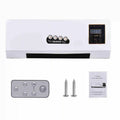Electric Heater and Fan Heater Fan Combo 2 in 1 Heating Nature Wind Timing Digital Display Wall Mounted Space Heater for Home HIP UK Plug