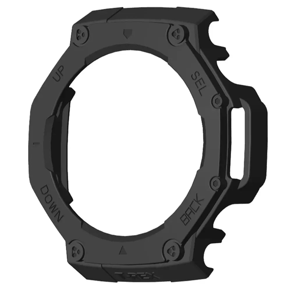 PC Bumper Case & Screen Protector for Amazfit T-Rex 3 Smartwatch Protective Case HIP
