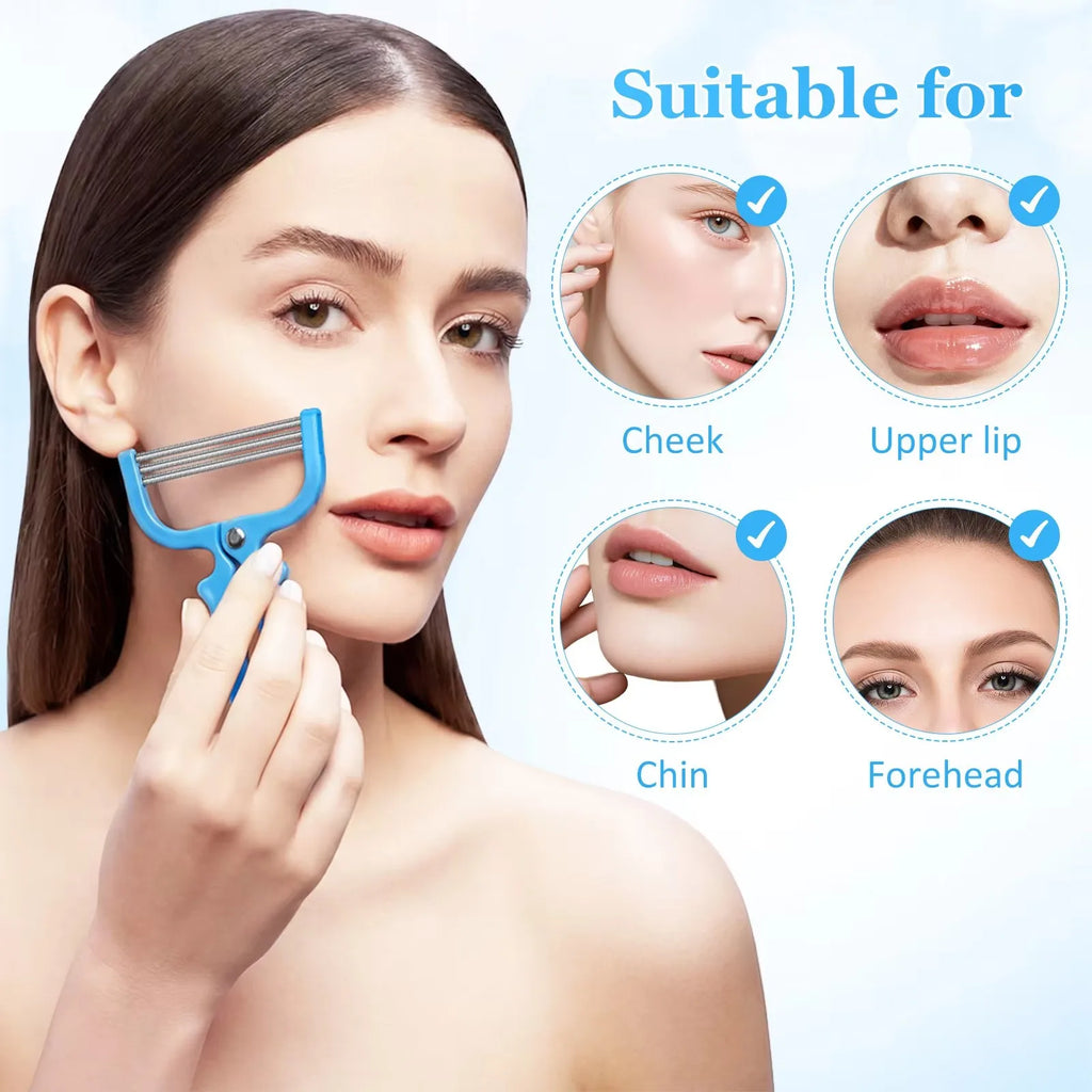 Spring Roller Facial Hair Remover – Reusable & Chemical-Free Facial Hair Remover HIP