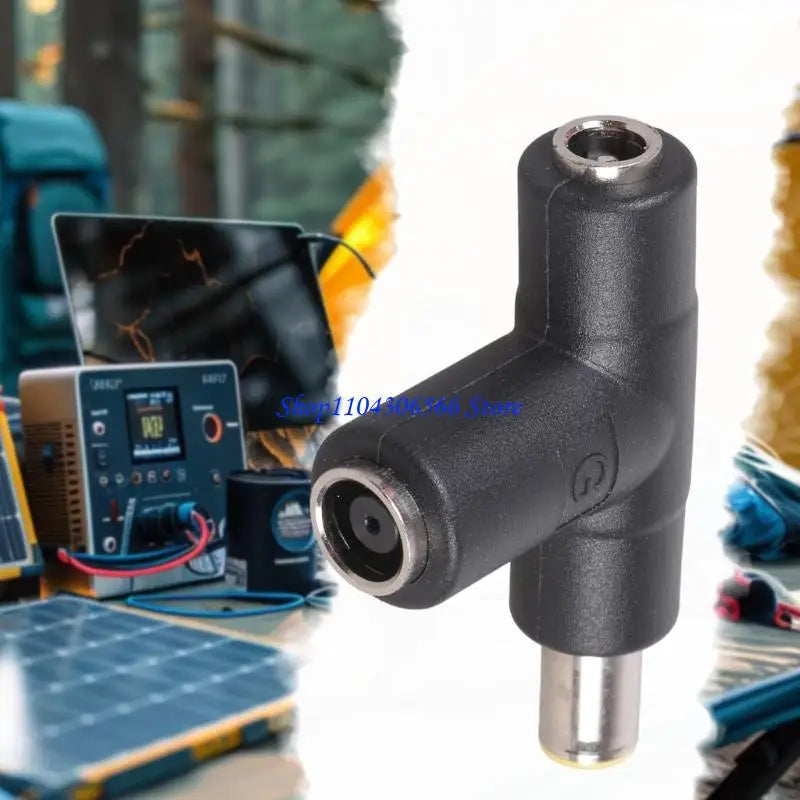 DC5521 to DC7909 Dual Output Solar Panel Adapter Splitter Solar Power Adapter HIP