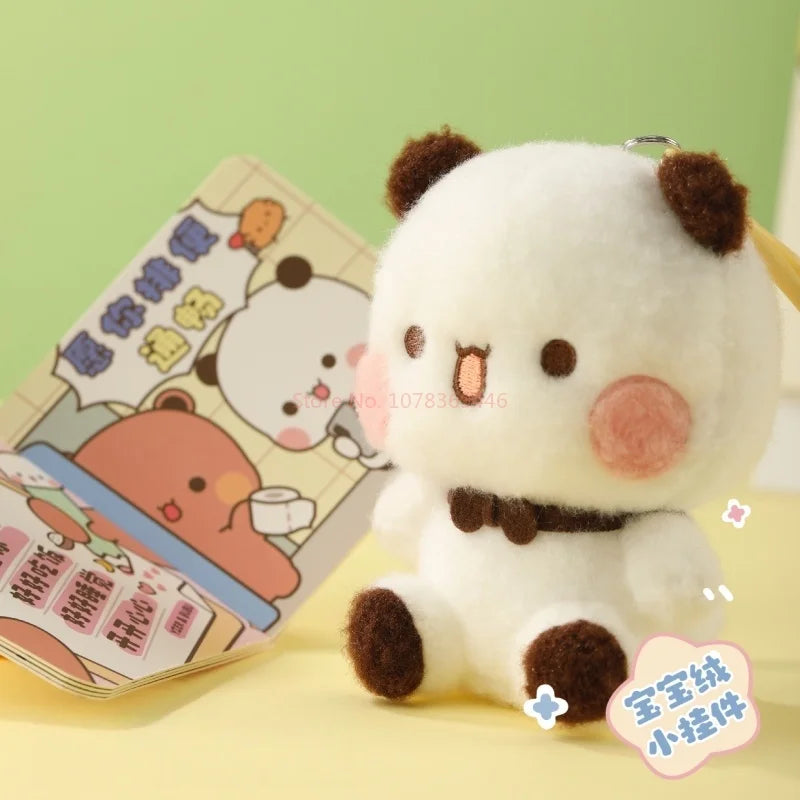 Bubu & Yier Panda Plush Pendant – Keychain & Backpack Charm Plush Pendant Charm HIP
